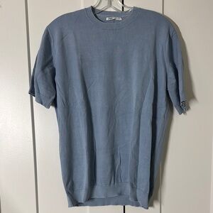 Zara Blue Short Sleeve Tee